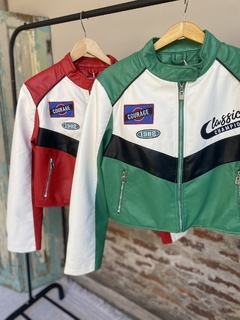 Imagen de CAMPERA - MOTOQUERA VERDE (MG1749)