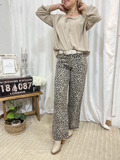JEAN WIDE LEG - GUILLERMINA (IS010) - Magda