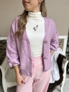 POLERA VISCOSA BORDADA - FLEUR (24297) - comprar online