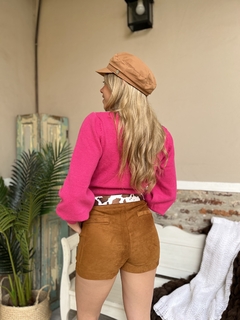 SHORT DE GAMUZA - ARIENA (MG869)