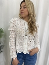 CAMISA CROCHET - SAND (KL088)