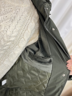 Imagen de CAMPERA LARGA - JUSTINA (MG2962)
