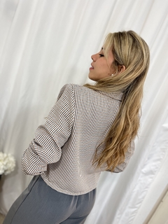 BLAZER CUADROS CORTO - QUITO (MG2932) - comprar online