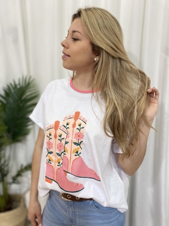 REMERA CUELLO - COWGIRL (MG2249) - Magda