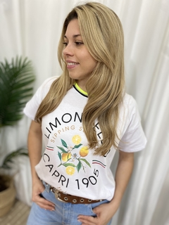 REMERA CUELLO - LEMONCELLO (MG2253) - Magda