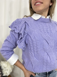 SWEATER VOLADO - LARA (MG832) - tienda online