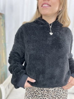 BUZO PELUCHE DOBLE SHERPA - EZRO (I2207) - tienda online