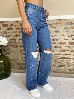 JEAN RELAXED BRILLO - ECCOMICUA (ECC018) - tienda online