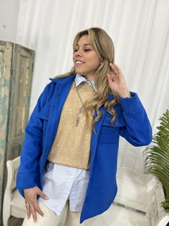CAMISACO PAÑO - QUEBEC (MG755) - tienda online
