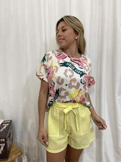 SHORT LINO - FRIDA (MG129) - tienda online