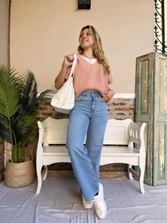 JEAN RELAXED CANDE | CELESTE - ECCOMI CUA (ECC144) - comprar online