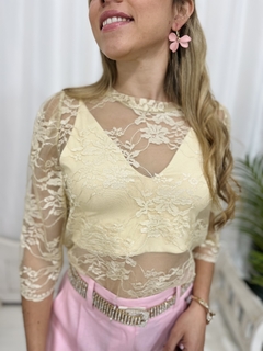 REMERA - LACE (MG1142) en internet