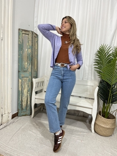 POLERA VISCOSA BORDADA - FLEUR (24297) - tienda online