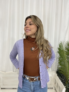 POLERA VISCOSA BORDADA - FLEUR (24297) - Magda