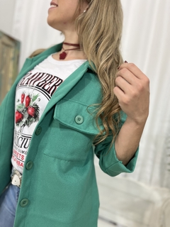 CAMISACO PAÑO - QUEBEC (MG755) - tienda online