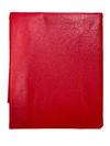 Mantel de cuerina liso rectangular 140 x 200 cm. | Rojo