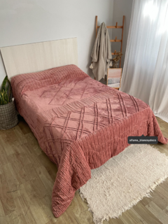 Edredón Viridiana® BELLA Queen | rosa viejo - comprar online