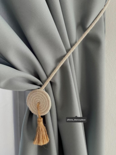 CORTINAS DE AMBIENTE TROPICAL MECÁNICO | GRIS VERDOSO - tienda online