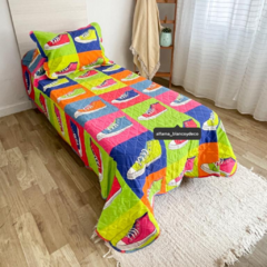 Cover Mantra® matelasedo + 1 funda de almohadón | Shoes