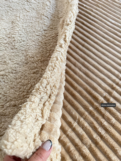 Frazada cubrecama Patagonia City King | Beige - tienda online