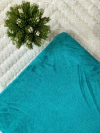 Frazada coral fleece (Microfibra liviana) Esmeralda - Twin size - 1 plaza 1/2