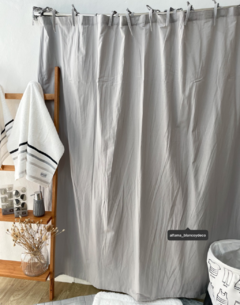 Cortina de baño tusor | gris claro - comprar online