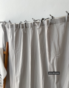 Cortina de baño tusor | gris claro en internet