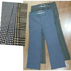 Pantalón príncipe de gales oxford - tienda online