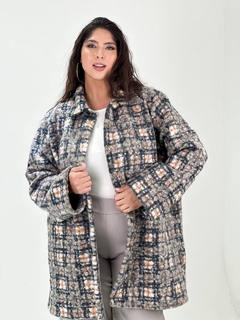 Saco tapado buclé combinados en internet