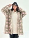 Saco tapado buclé combinados - comprar online