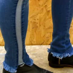 Jeans con galón - Via Santina