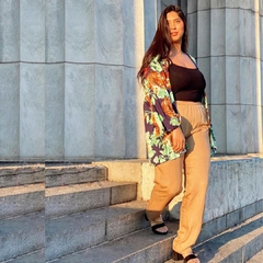 Pantalón de Fibrana Liso en internet