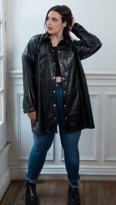 Camisaco de cuerina - tienda online