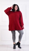 Sweaters largo con tajo