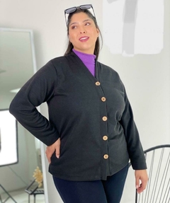 Cardigan con botón