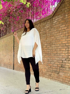 Blusa poncho de gasa en internet