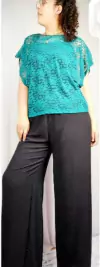 Blusa encaje