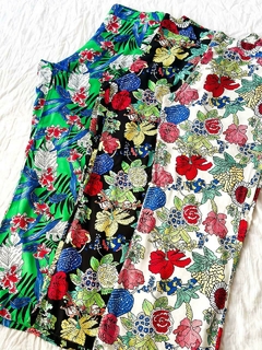 Bahiano fibrana estampado - Via Santina