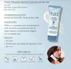 TIZO 2 Protector solar sin color