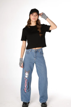 Jeans Baggy Teens Kuromi - comprar online