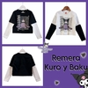 Remera Kid Kuro y Baku