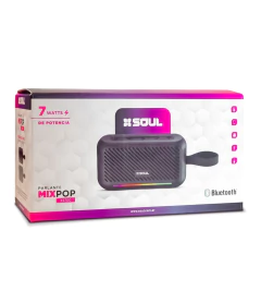 PARLANTE XS700 MIX POP 7W LED NEGRO - comprar online