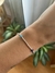 PULSERA PLATA ELASTIZADA OJITOS - comprar online