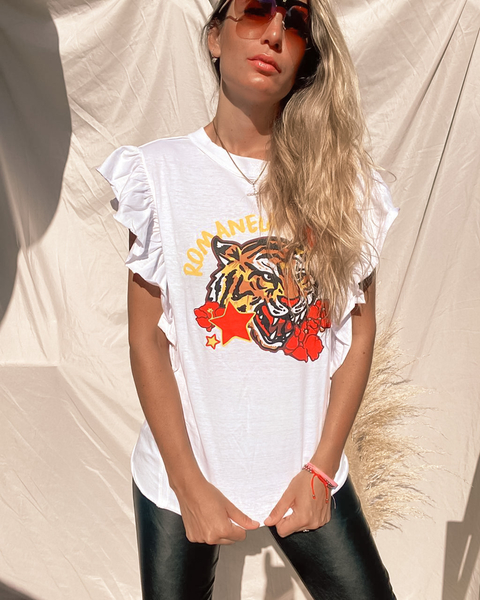 Remera Brooklyn estampa tigre