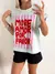 Remera More amore por favor mangas rebatibles - Romanela