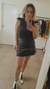 Musculosa Elsa negra