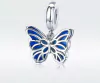 BERLOQUE BORBOLETA BLUE PRATA 925