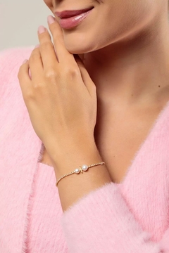 PULSEIRA RIVIERA PEROLA SHELL APP - comprar online
