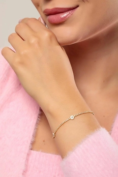 PULSEIRA RIVIERA ESMALTADA APP - Anele Semijoias