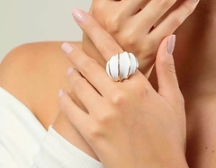 ANEL ESMALTADO BRANCO APP